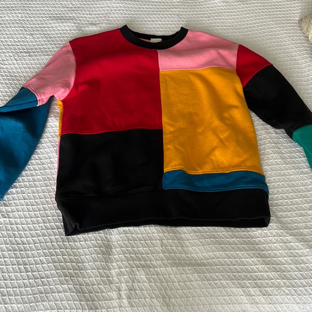 Vans color block crewneck
